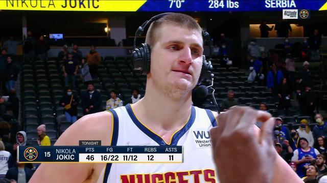 开云-爱游戏-约老师归队打出46分大三双，谁说他没资格蝉联MVP？